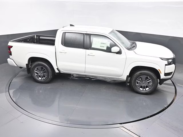 2026 Glacier White Nissan Frontier SV 4X4 Truck