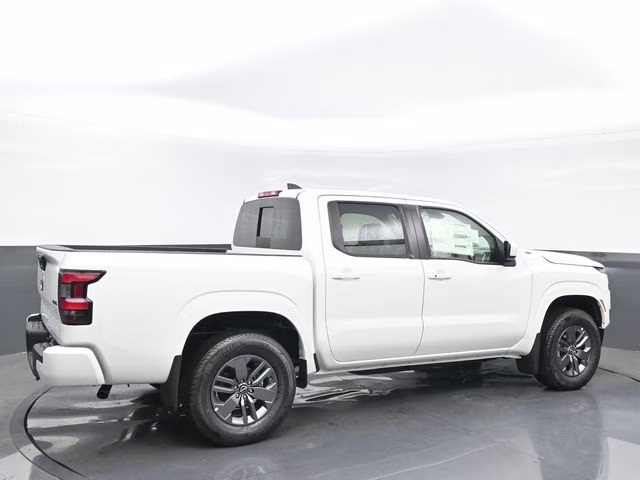 2026 Glacier White Nissan Frontier SV 4X4 Truck