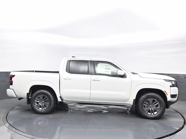 2026 Glacier White Nissan Frontier SV 4X4 Truck