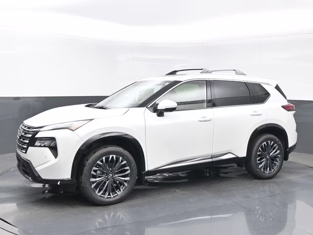 2026 Everest White Pearl Tricoat Nissan Rogue Platinum AWD SUV