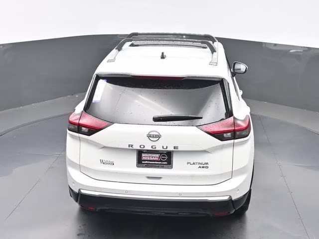 2026 Everest White Pearl Tricoat Nissan Rogue Platinum AWD SUV