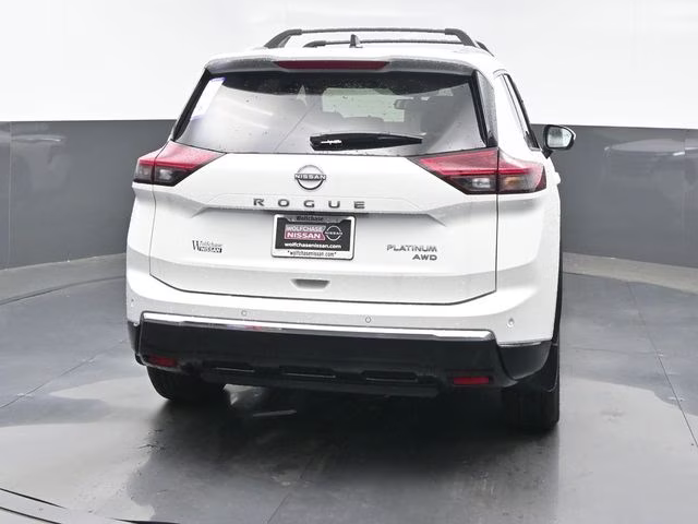 2026 Everest White Pearl Tricoat Nissan Rogue Platinum AWD SUV