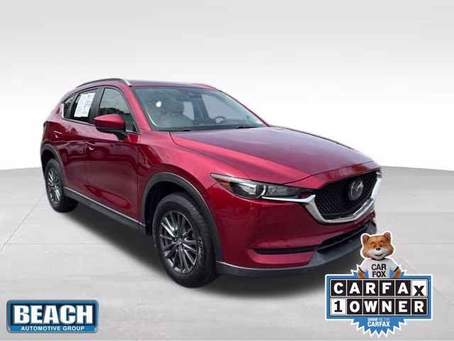2021 Soul Red Crystal Metallic Mazda CX-5 Touring AWD SUV