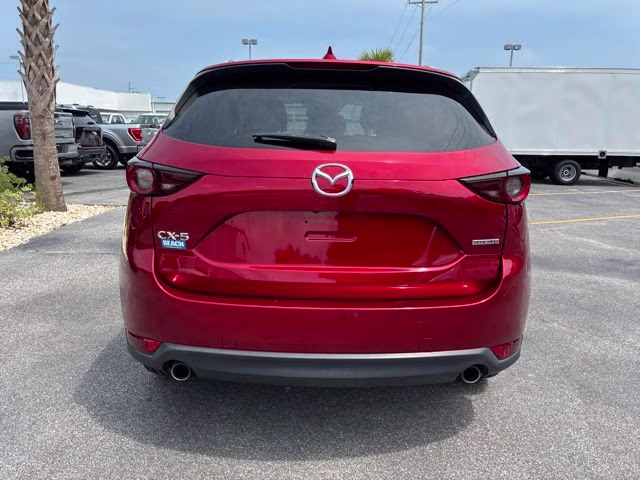 2021 Soul Red Crystal Metallic Mazda CX-5 Touring AWD SUV