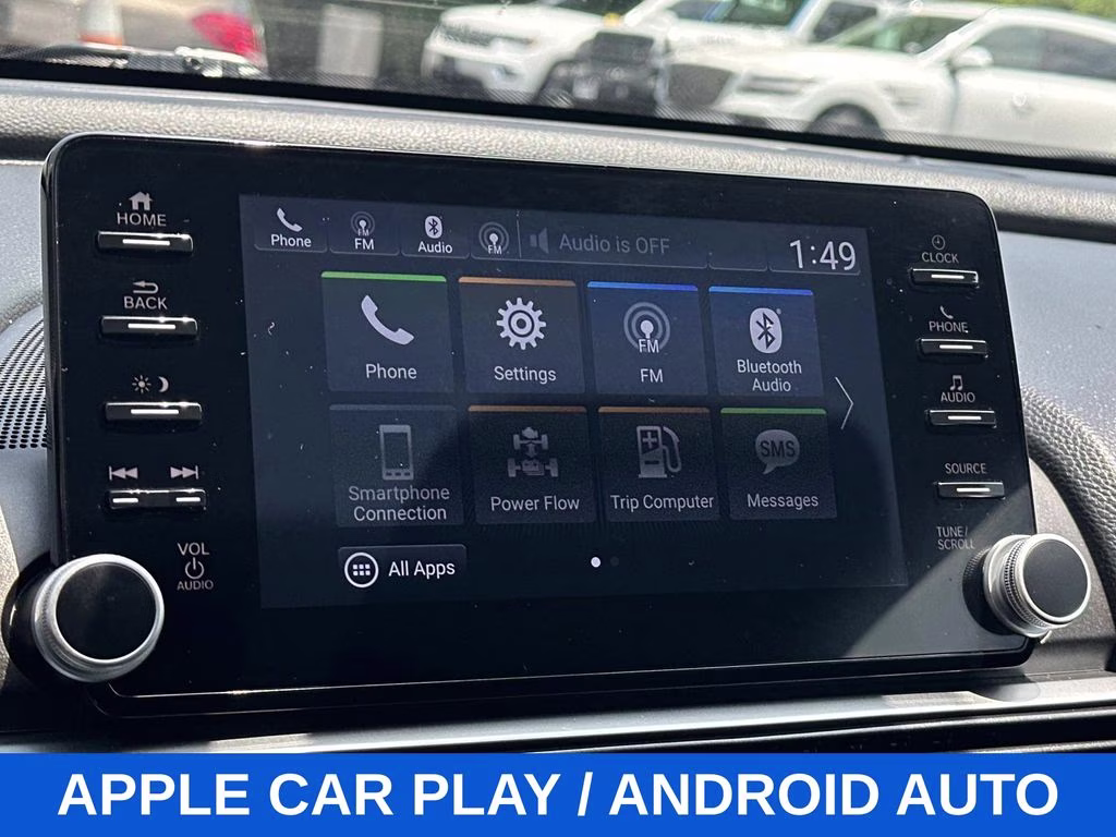2022 Silver Metallic Honda Accord Hybrid Sport FWD Sedan