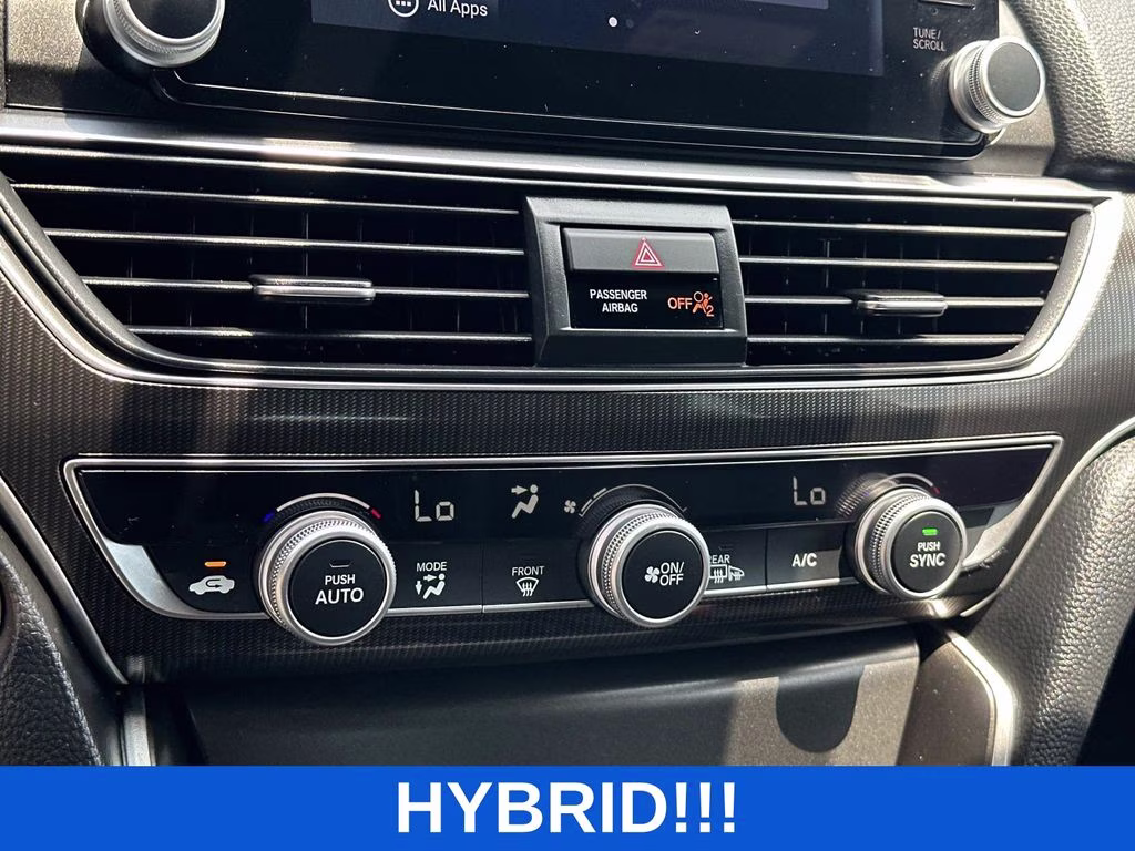 2022 Silver Metallic Honda Accord Hybrid Sport FWD Sedan