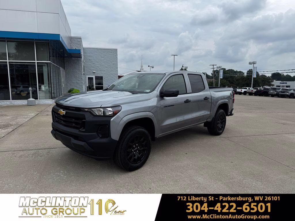 2026 Sterling Gray Metallic Chevrolet Colorado Work Truck 4X4 Truck