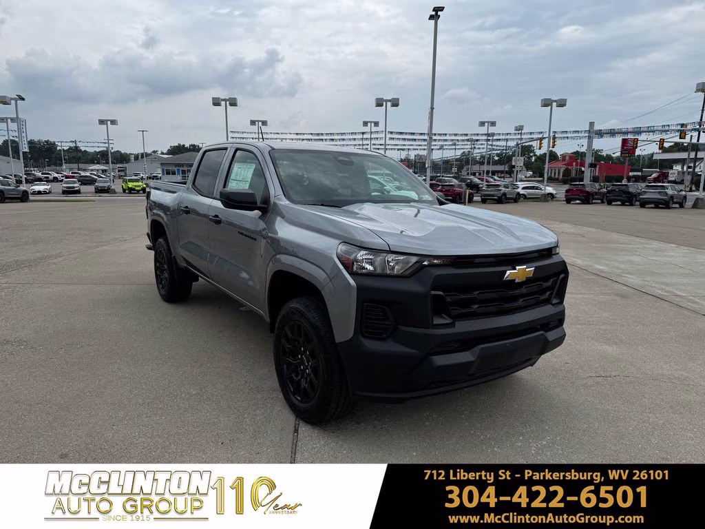 2026 Sterling Gray Metallic Chevrolet Colorado Work Truck 4X4 Truck