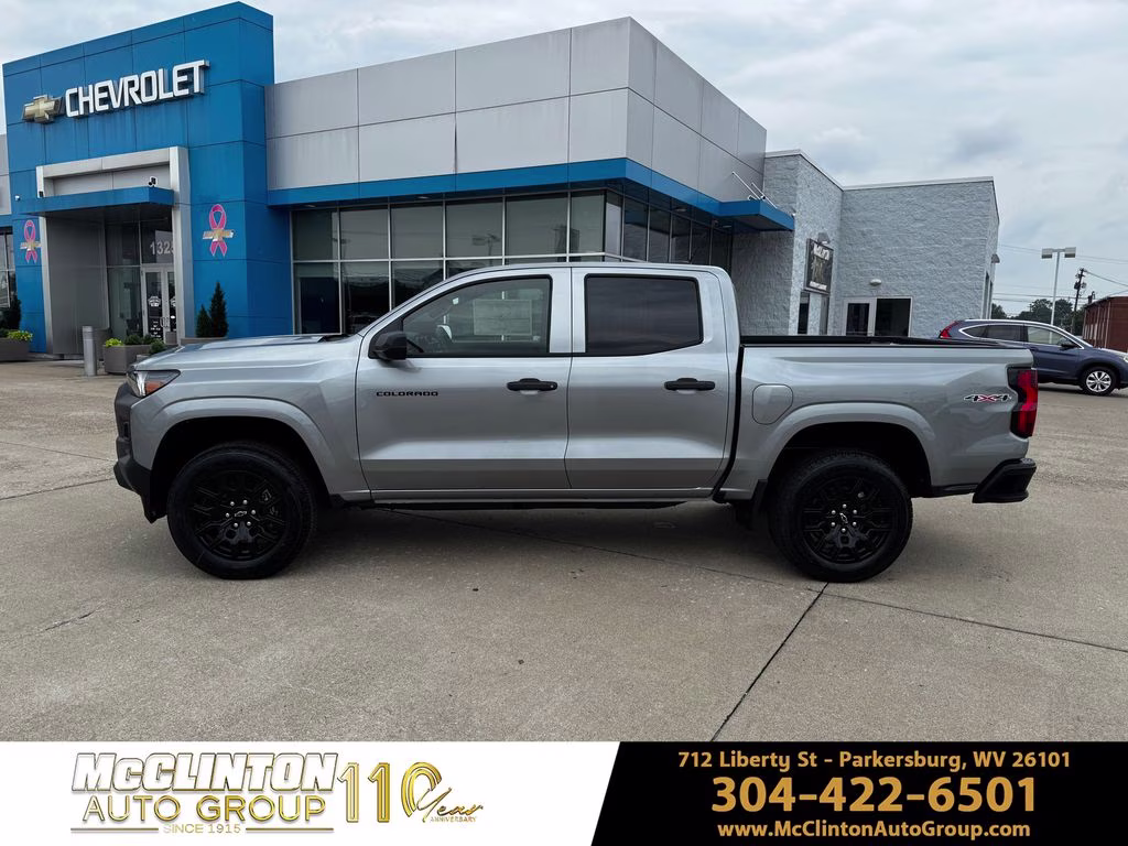 2026 Sterling Gray Metallic Chevrolet Colorado Work Truck 4X4 Truck