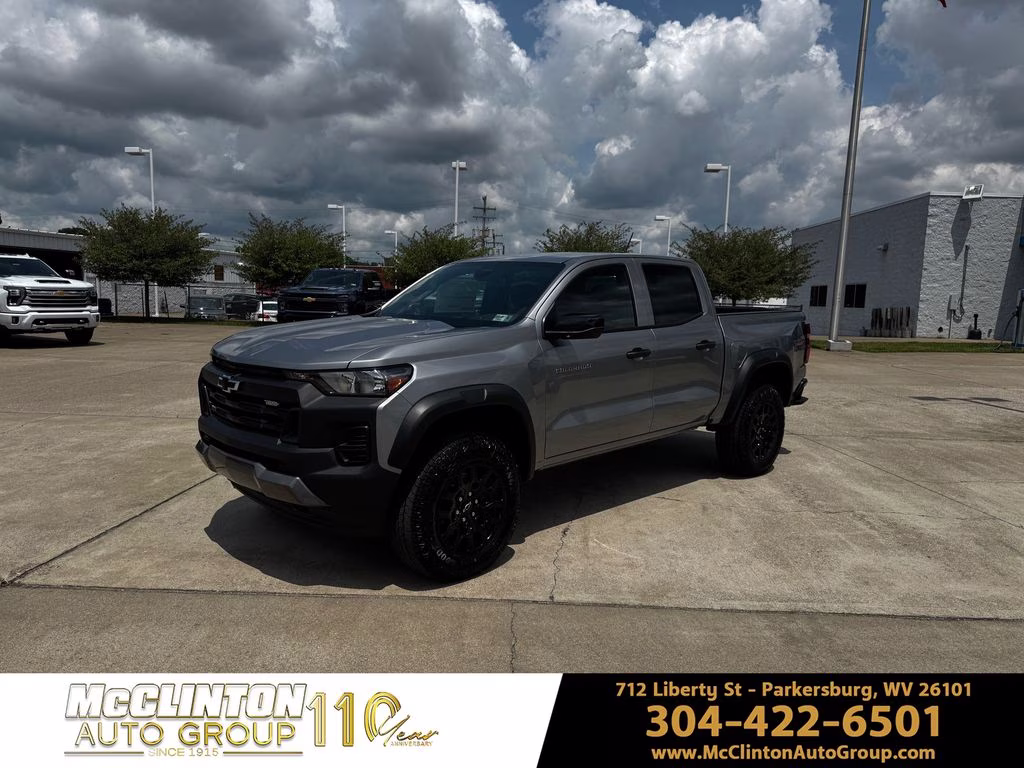 2026 Sterling Gray Metallic Chevrolet Colorado Trail Boss 4X4 Truck
