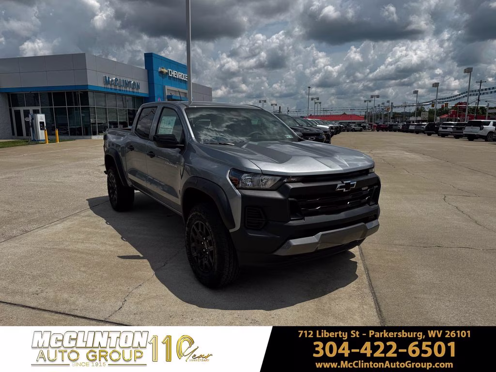 2026 Sterling Gray Metallic Chevrolet Colorado Trail Boss 4X4 Truck