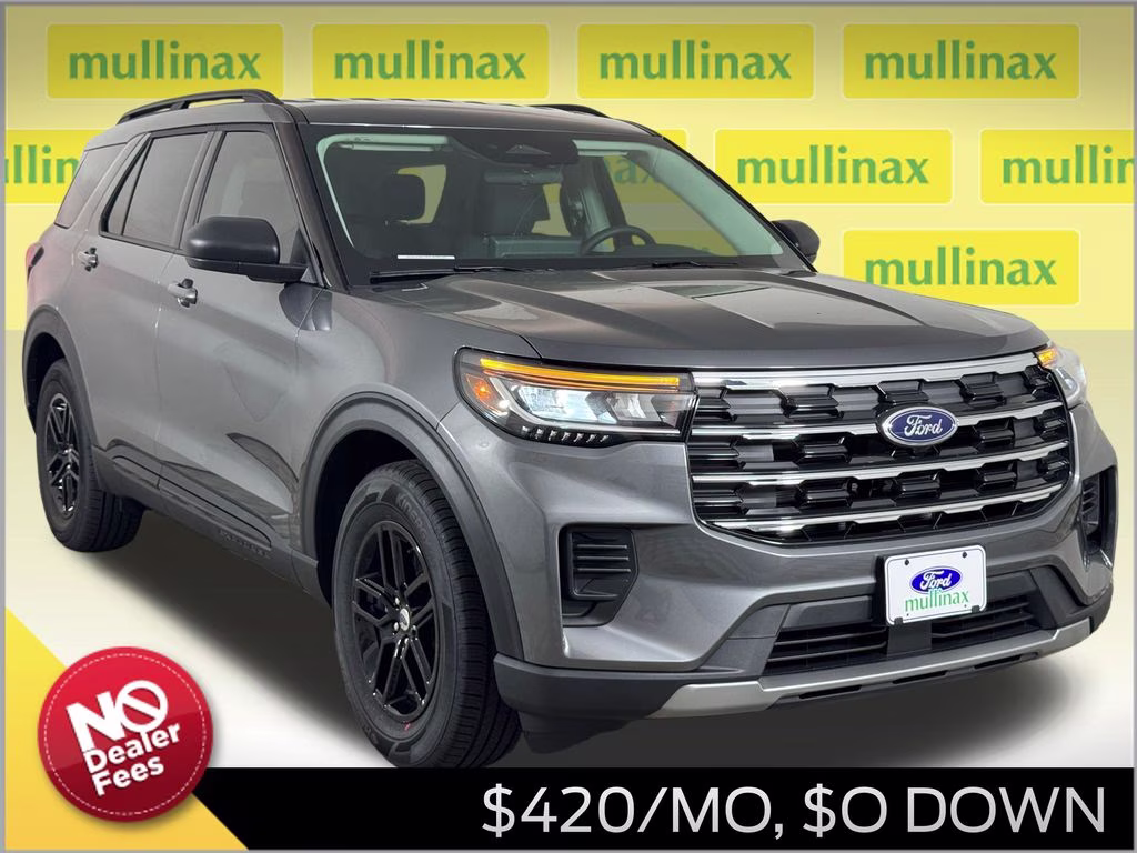 2026 Carbonized Gray Metallic Ford Explorer Active RWD SUV