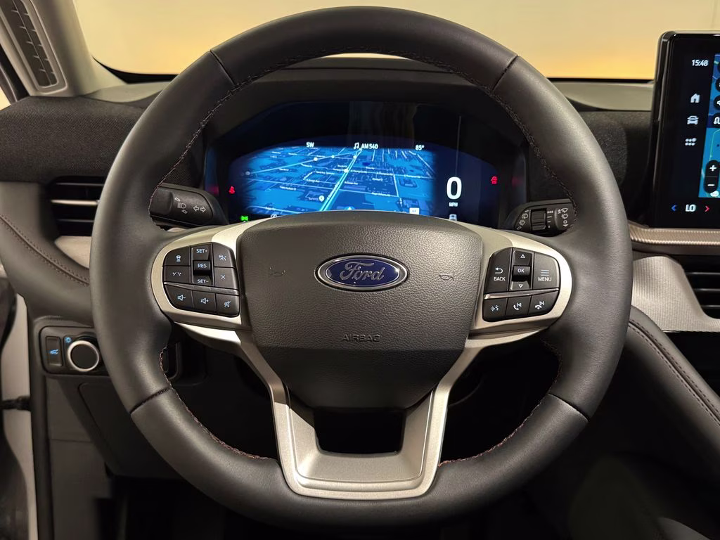 2026 Space White Metallic Ford Explorer Active RWD SUV