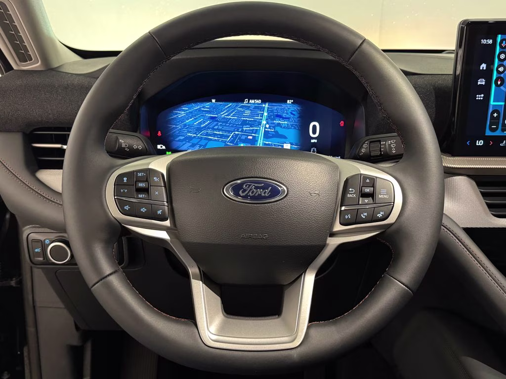 2026 Agate Black Metallic Ford Explorer Active RWD SUV