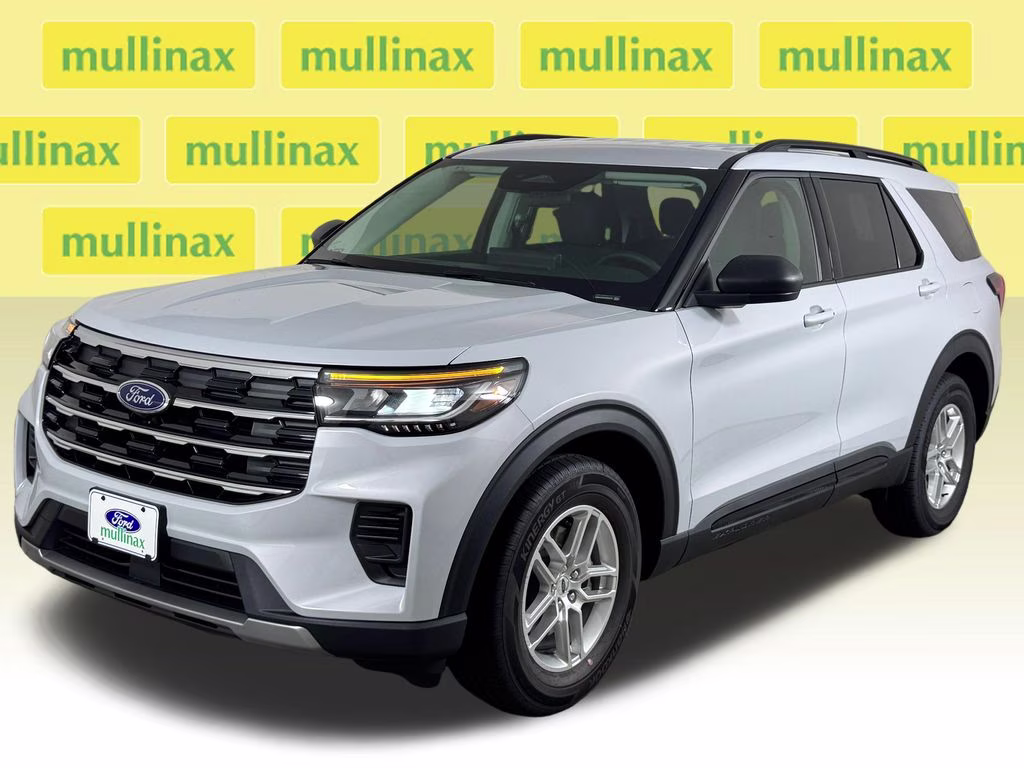 2026 Space White Metallic Ford Explorer Active RWD SUV