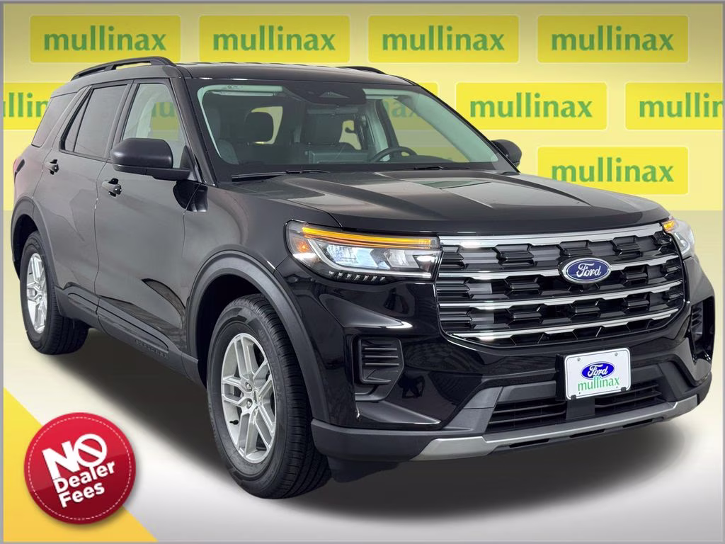 2026 Agate Black Metallic Ford Explorer Active RWD SUV
