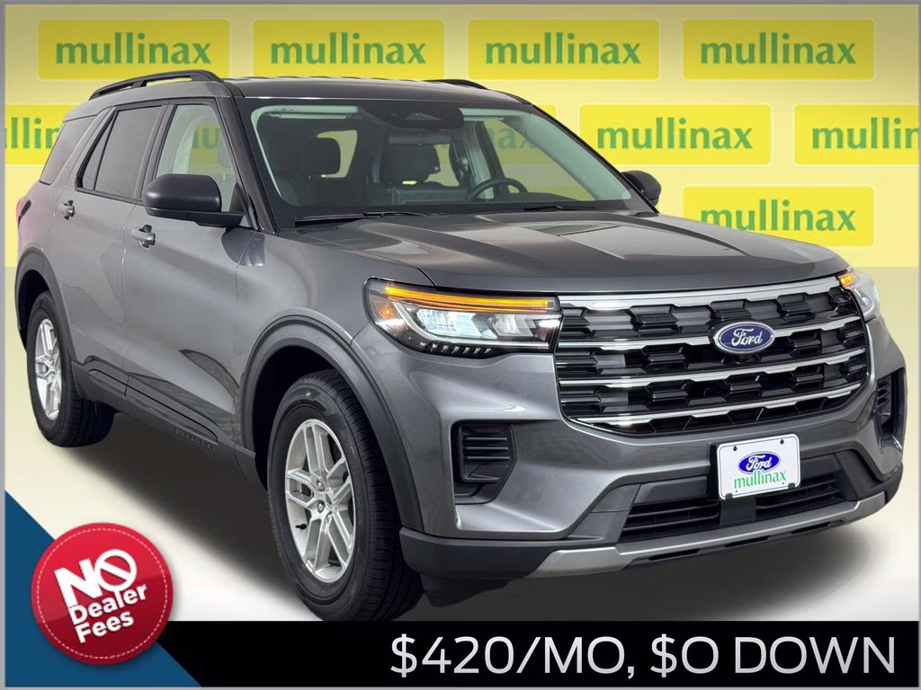 2026 Carbonized Gray Metallic Ford Explorer Active RWD SUV