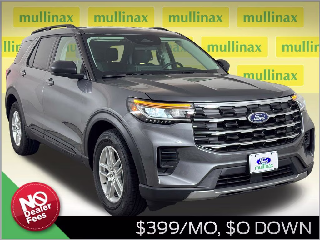 2026 Carbonized Gray Metallic Ford Explorer Active RWD SUV