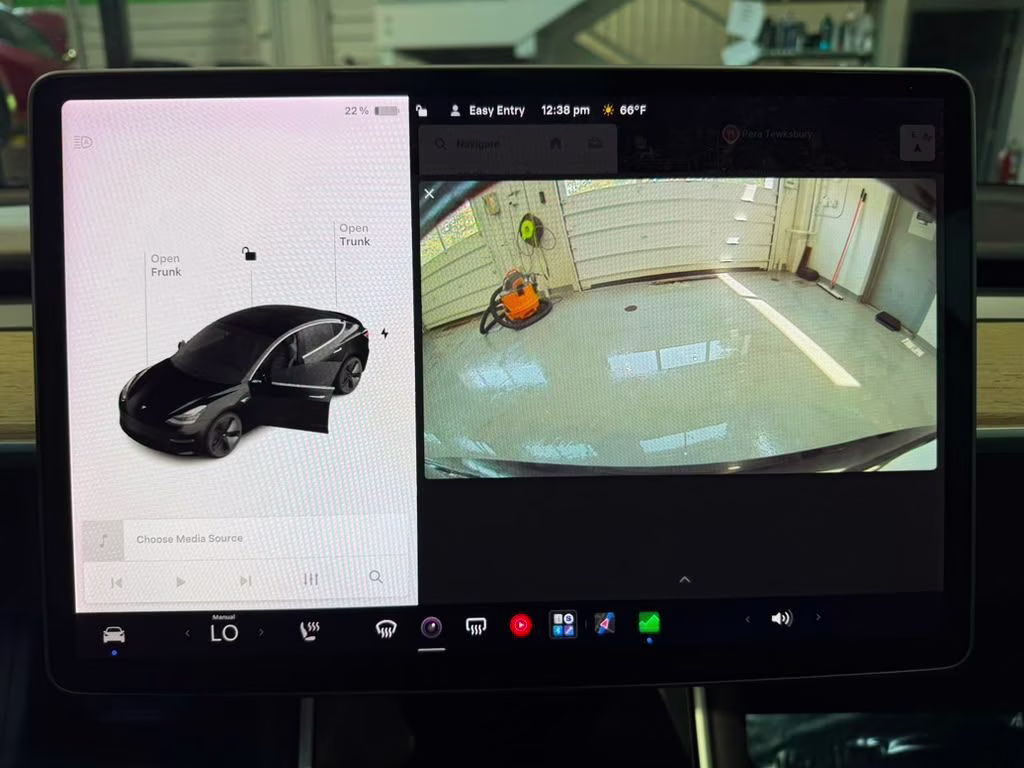 2018 Solid Black Tesla Model 3 Long Range AWD Sedan