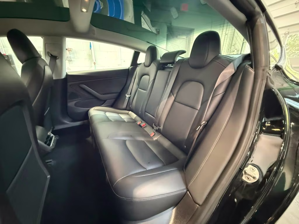 2018 Solid Black Tesla Model 3 Long Range AWD Sedan