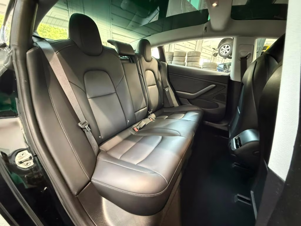 2018 Solid Black Tesla Model 3 Long Range AWD Sedan