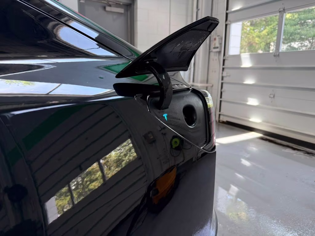 2018 Solid Black Tesla Model 3 Long Range AWD Sedan