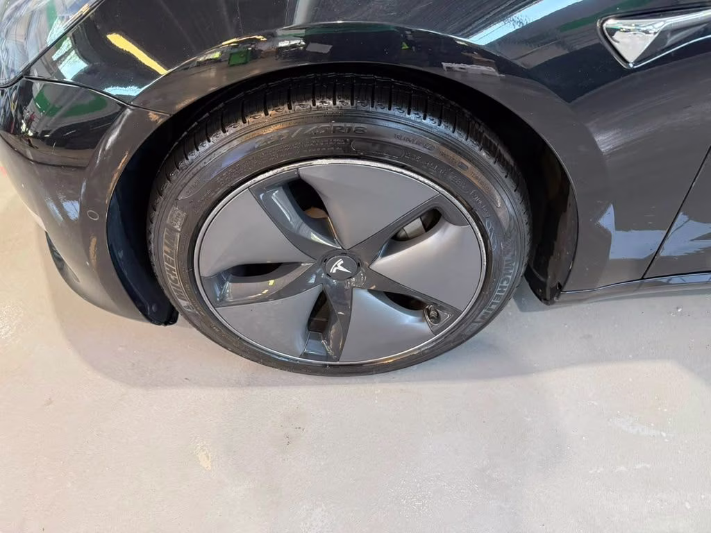 2018 Solid Black Tesla Model 3 Long Range AWD Sedan
