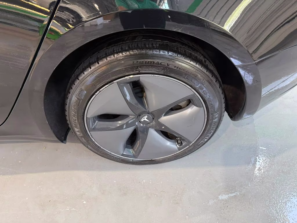2018 Solid Black Tesla Model 3 Long Range AWD Sedan