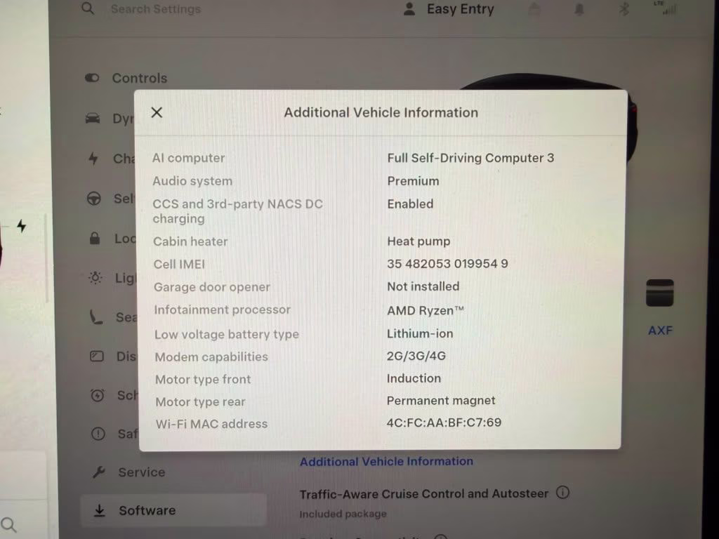 2023 Solid Black Tesla Model Y Long Range AWD SUV