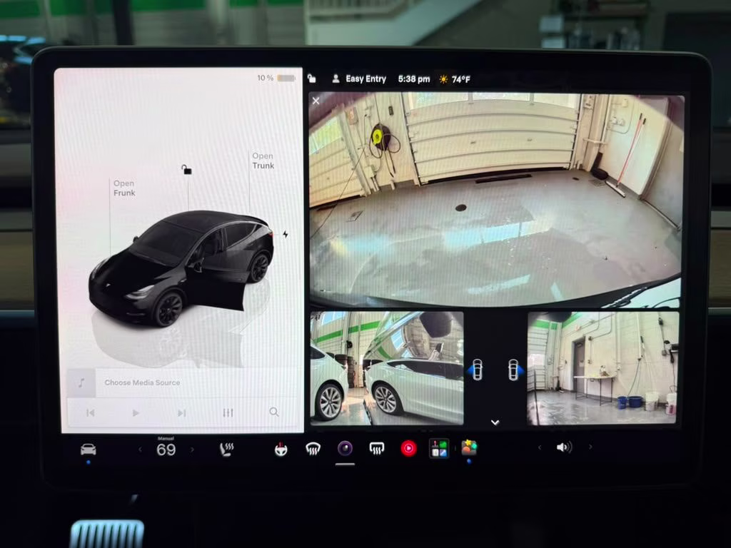 2023 Solid Black Tesla Model Y Long Range AWD SUV