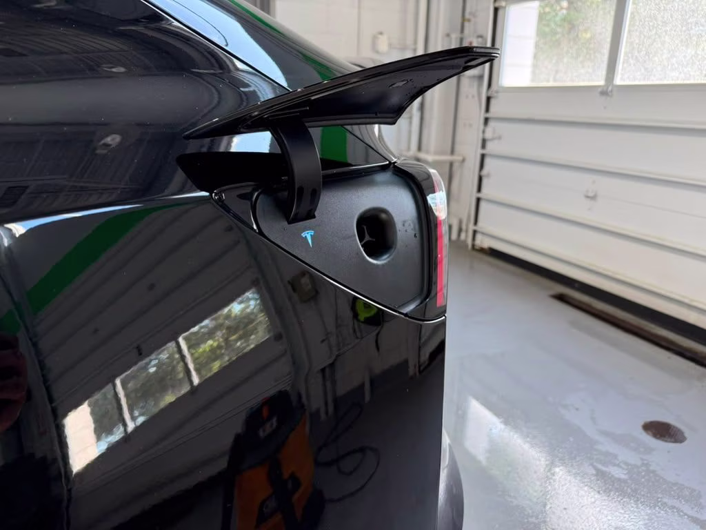 2023 Solid Black Tesla Model Y Long Range AWD SUV