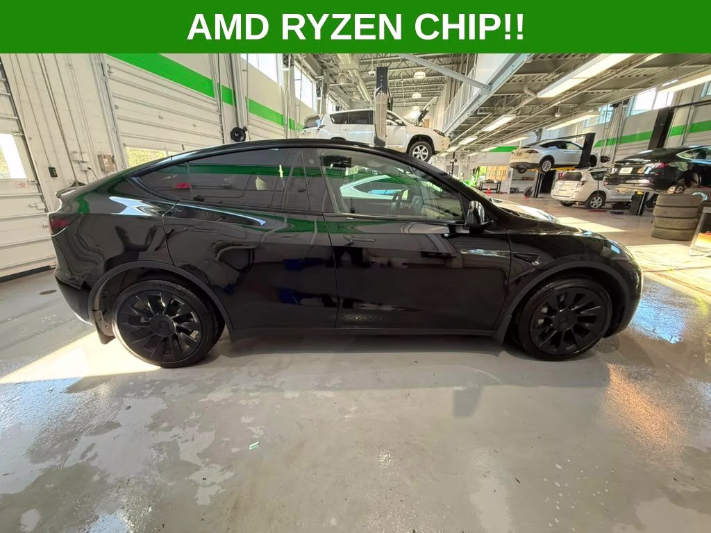 2023 Solid Black Tesla Model Y Long Range AWD SUV