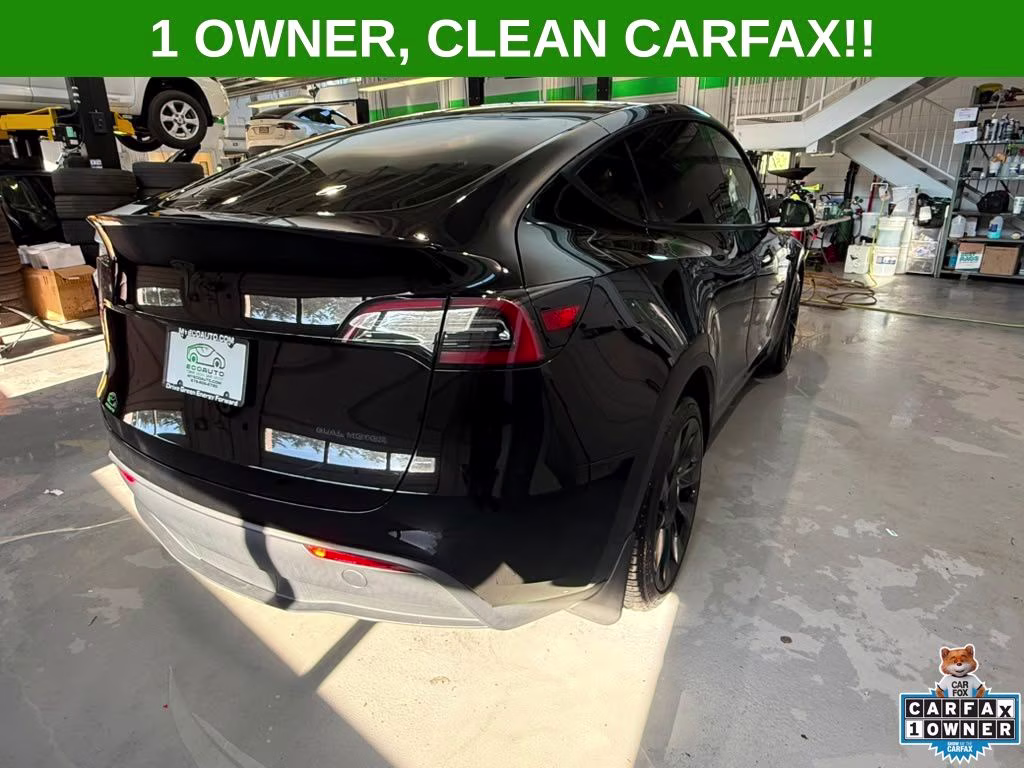 2023 Solid Black Tesla Model Y Long Range AWD SUV