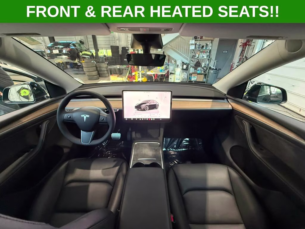 2023 Solid Black Tesla Model Y Long Range AWD SUV