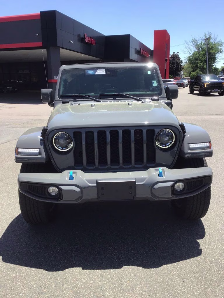 2023 Sting-Gray Clearcoat Jeep Wrangler Sahara 4xe 4X4 SUV