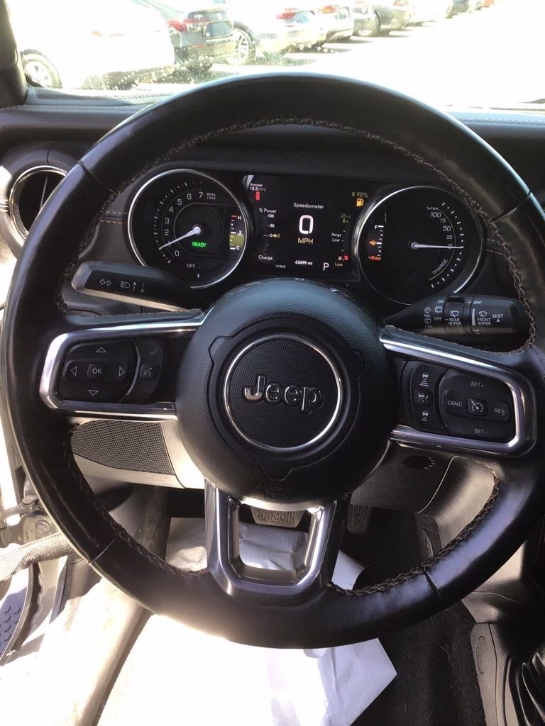2023 Sting-Gray Clearcoat Jeep Wrangler Sahara 4xe 4X4 SUV
