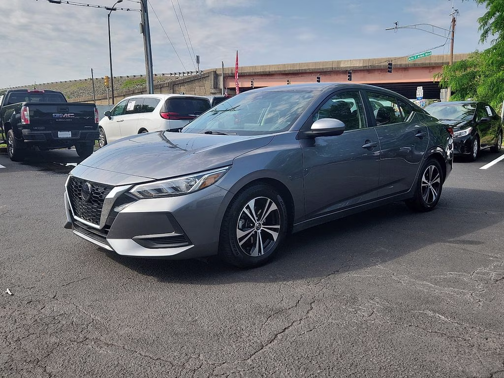 2023 Gun Metallic Nissan Sentra SV FWD Sedan