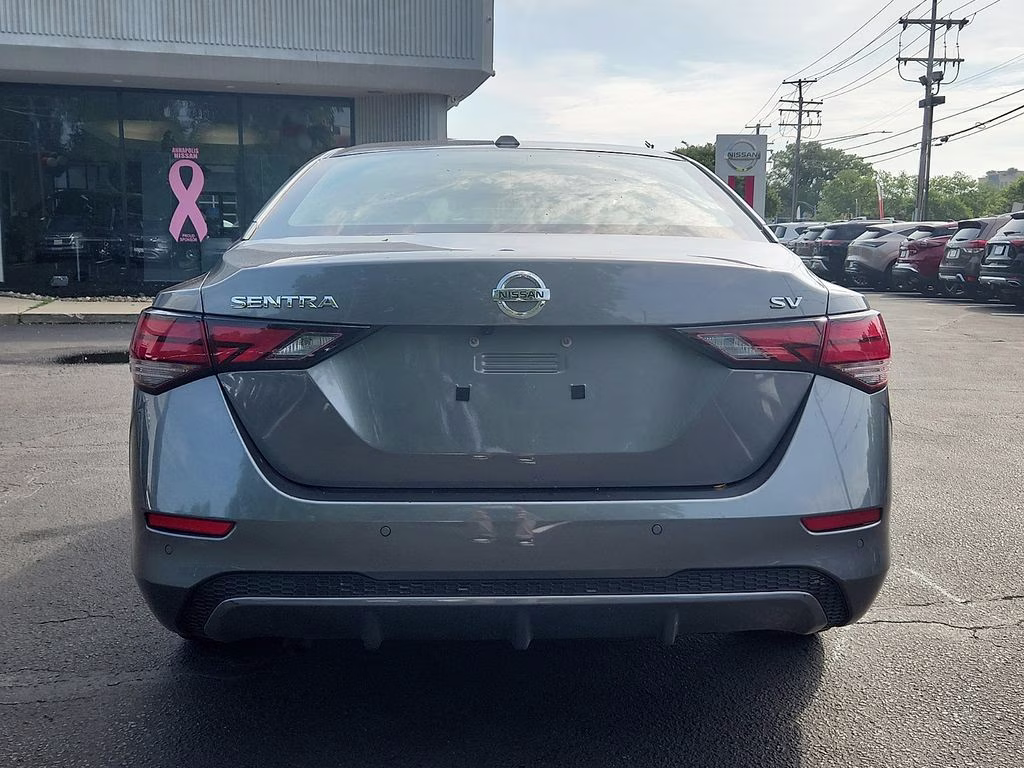 2023 Gun Metallic Nissan Sentra SV FWD Sedan