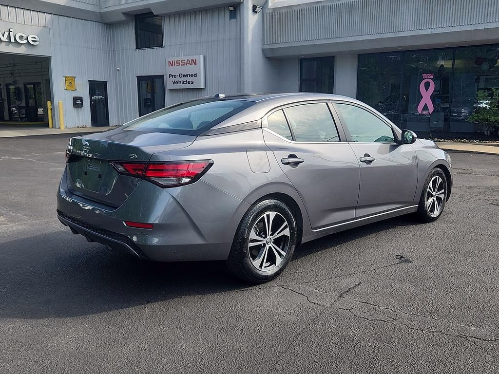 2023 Gun Metallic Nissan Sentra SV FWD Sedan