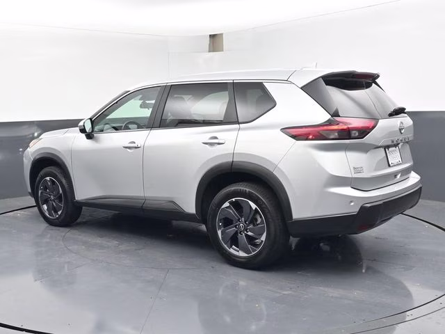 2025 Brilliant Silver Metallic Nissan Rogue SV FWD SUV