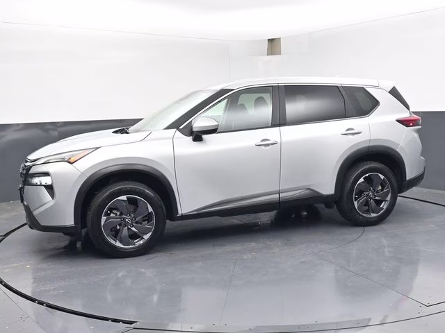 2025 Brilliant Silver Metallic Nissan Rogue SV FWD SUV