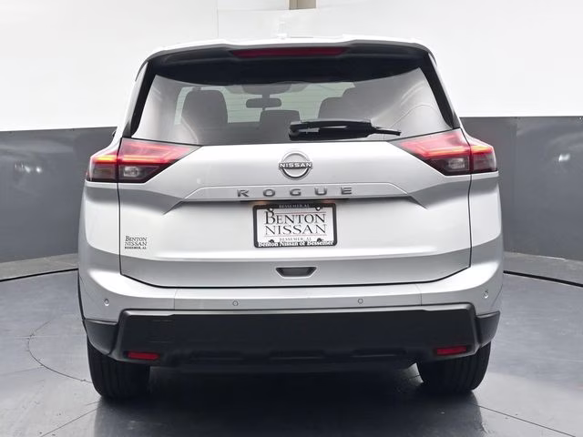 2025 Brilliant Silver Metallic Nissan Rogue SV FWD SUV
