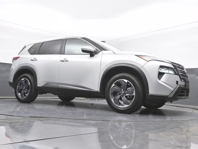 2025 Brilliant Silver Metallic Nissan Rogue SV FWD SUV
