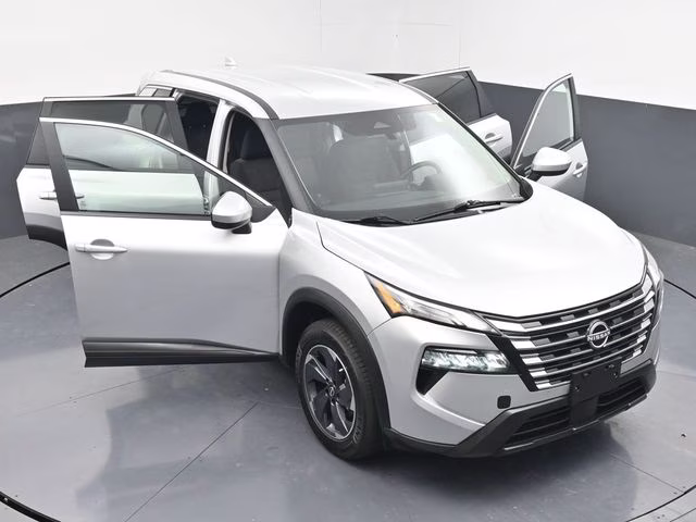 2025 Brilliant Silver Metallic Nissan Rogue SV FWD SUV