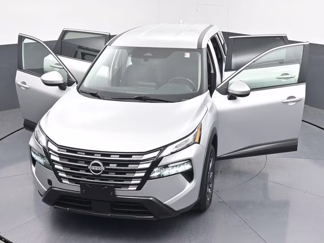 2025 Brilliant Silver Metallic Nissan Rogue SV FWD SUV