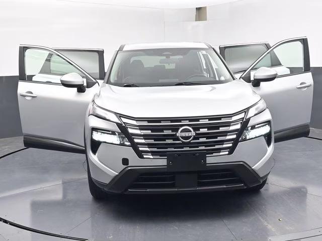 2025 Brilliant Silver Metallic Nissan Rogue SV FWD SUV