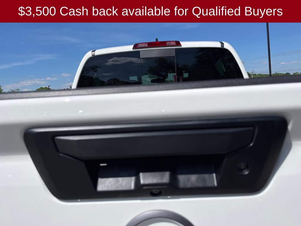 2026 Glacier White Nissan Frontier S 4X4 Truck