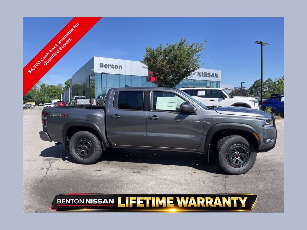 2026 Gun Metallic Nissan Frontier PRO-4X 4X4 Truck