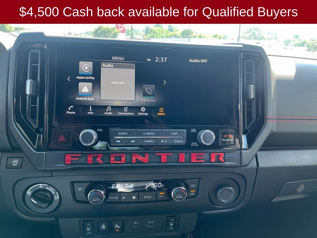 2026 Gun Metallic Nissan Frontier PRO-4X 4X4 Truck