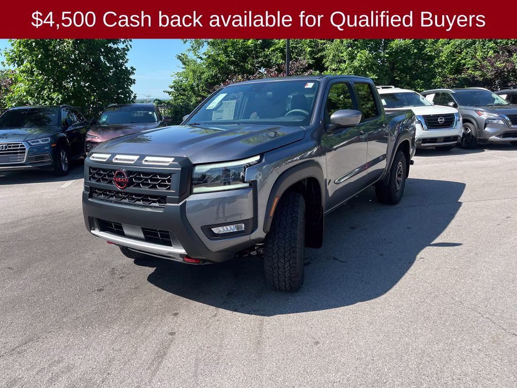 2026 Gun Metallic Nissan Frontier PRO-4X 4X4 Truck